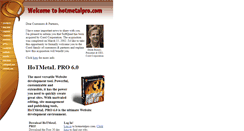 Desktop Screenshot of hotmetalpro.com